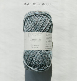 Biches et Buches Le Lambswool Soft Blue Green