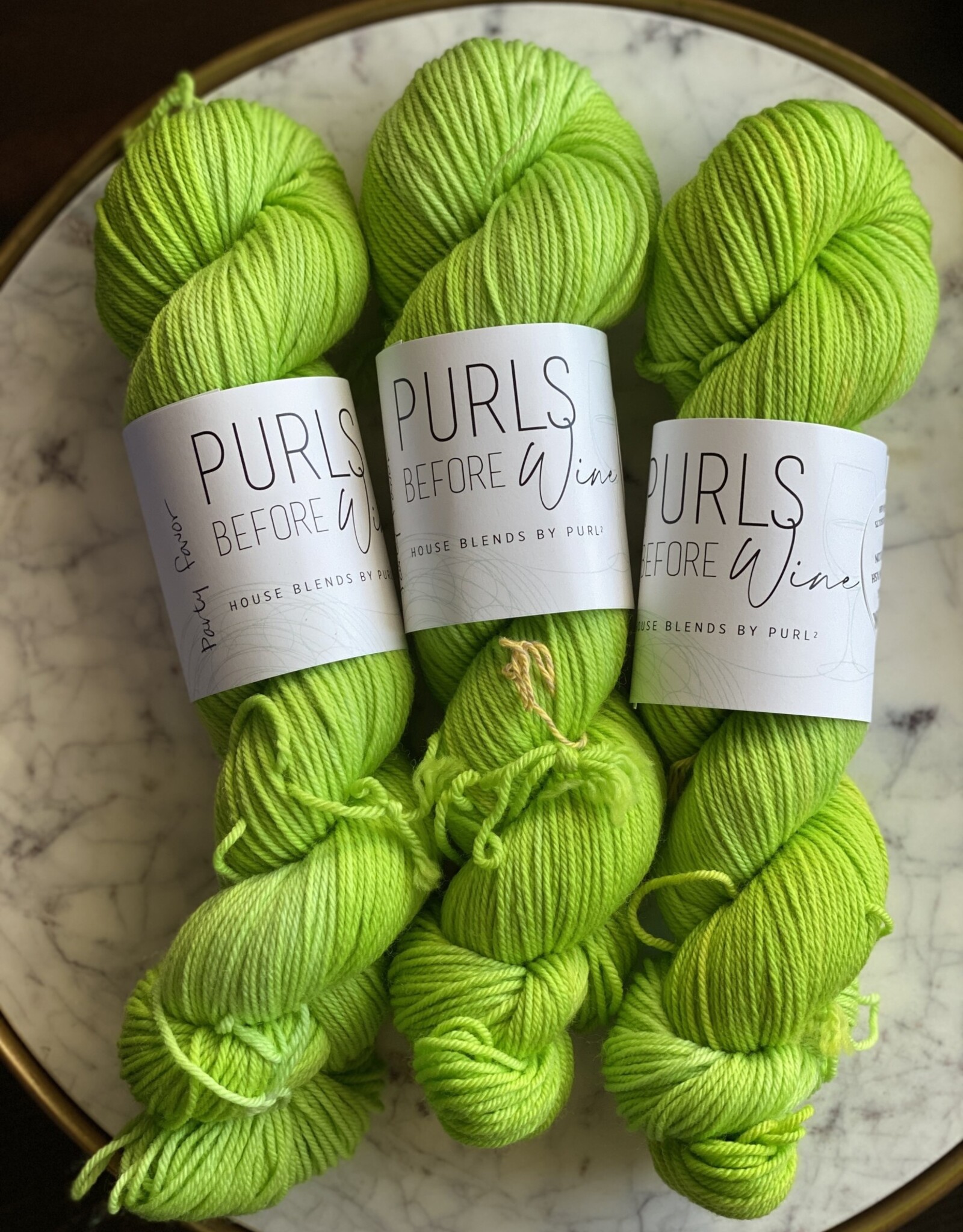 Purls Before Wine Robusta DK Party Favor