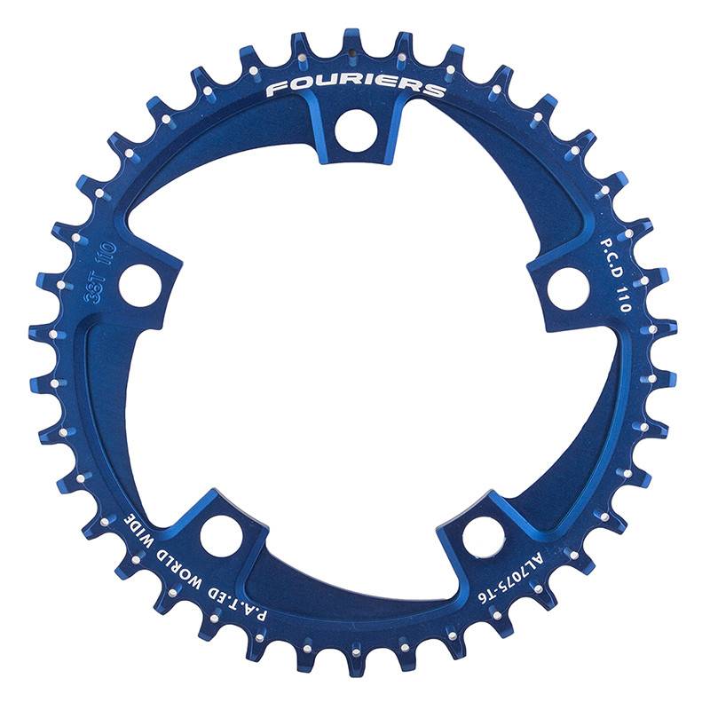 FOURIERS CHAINRING FOURIER 110mm 38T 5B BU