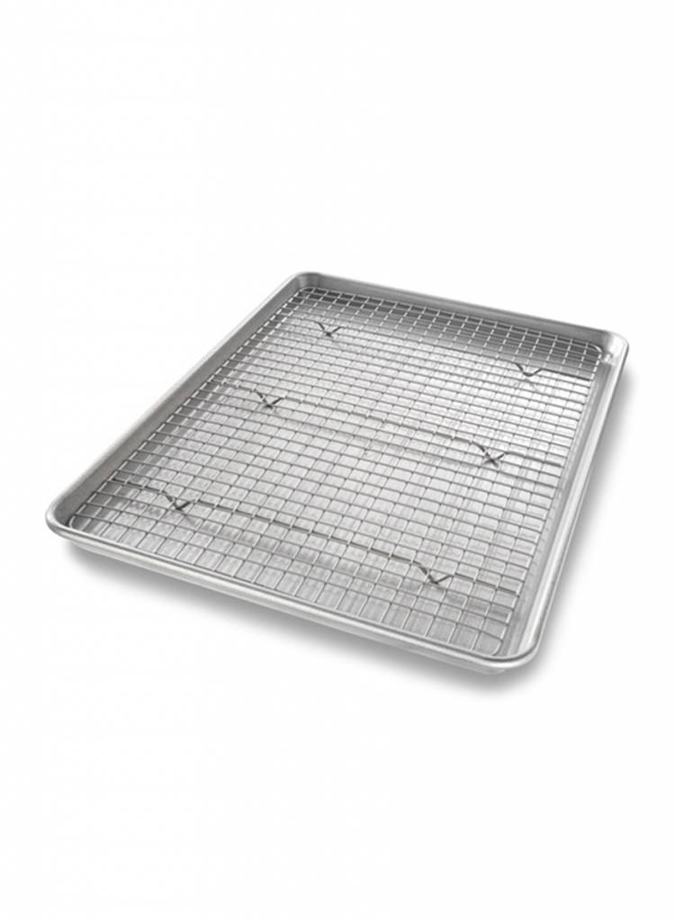 Baking Pan and Rack Bake Evenly for All Your Baked Goods