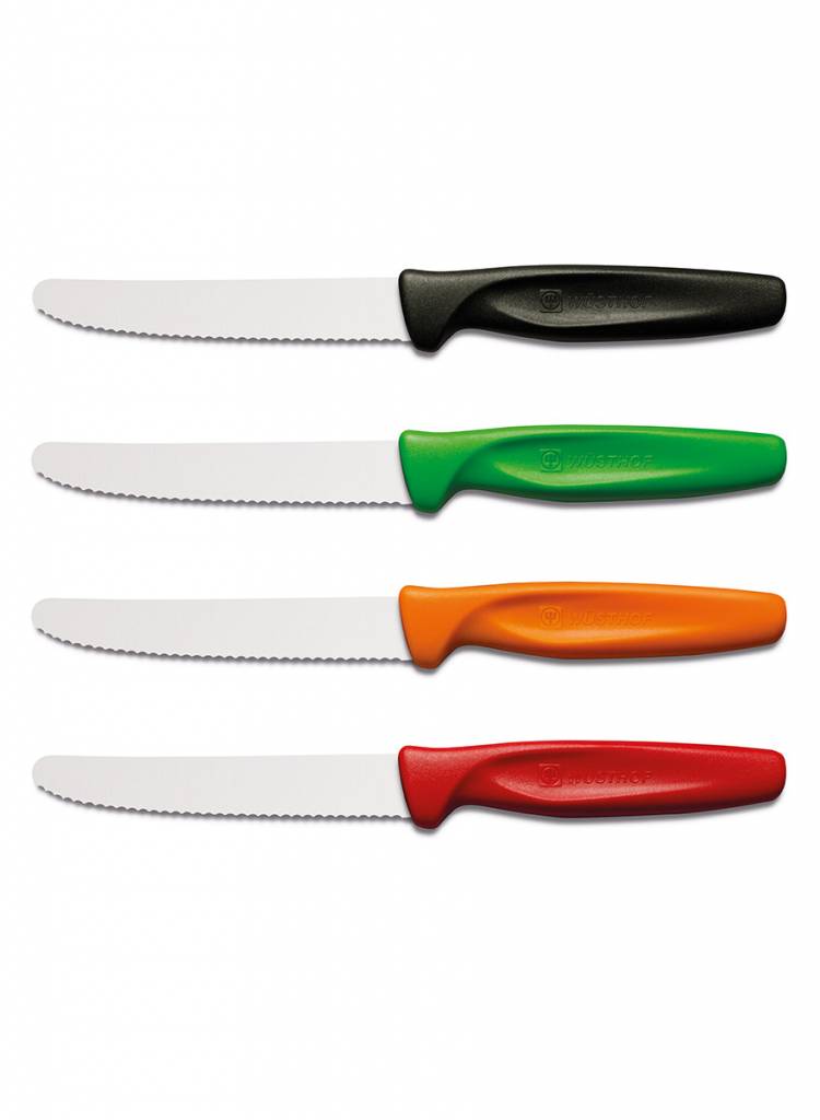 4 Inch Zest Serrated Paring Knife