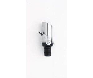 Oxo Steel Wine Stopper and Pourer, Silver