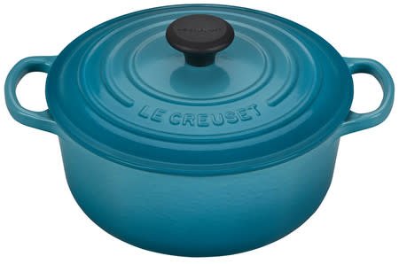 Le Creuset 5.5 qt Signature Round Dutch Oven - Caribbean