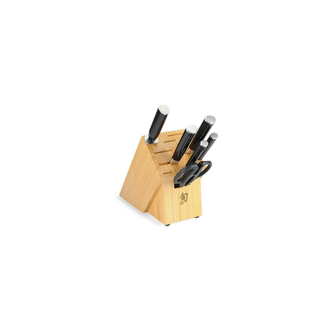 Shun Premier 7 Piece Essential Knife Block Set