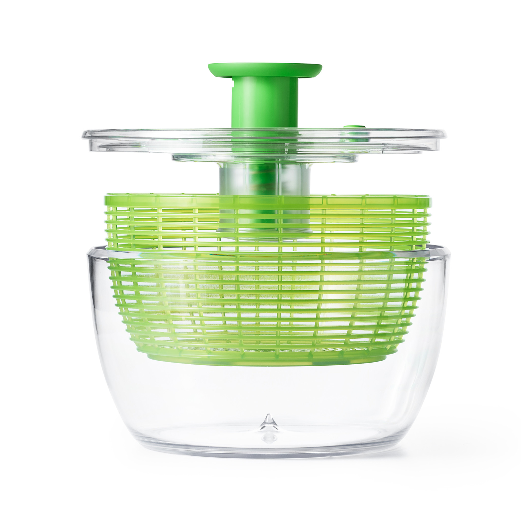 Progressive Collapsible Salad Spinner - Green/White, 3 qt - City