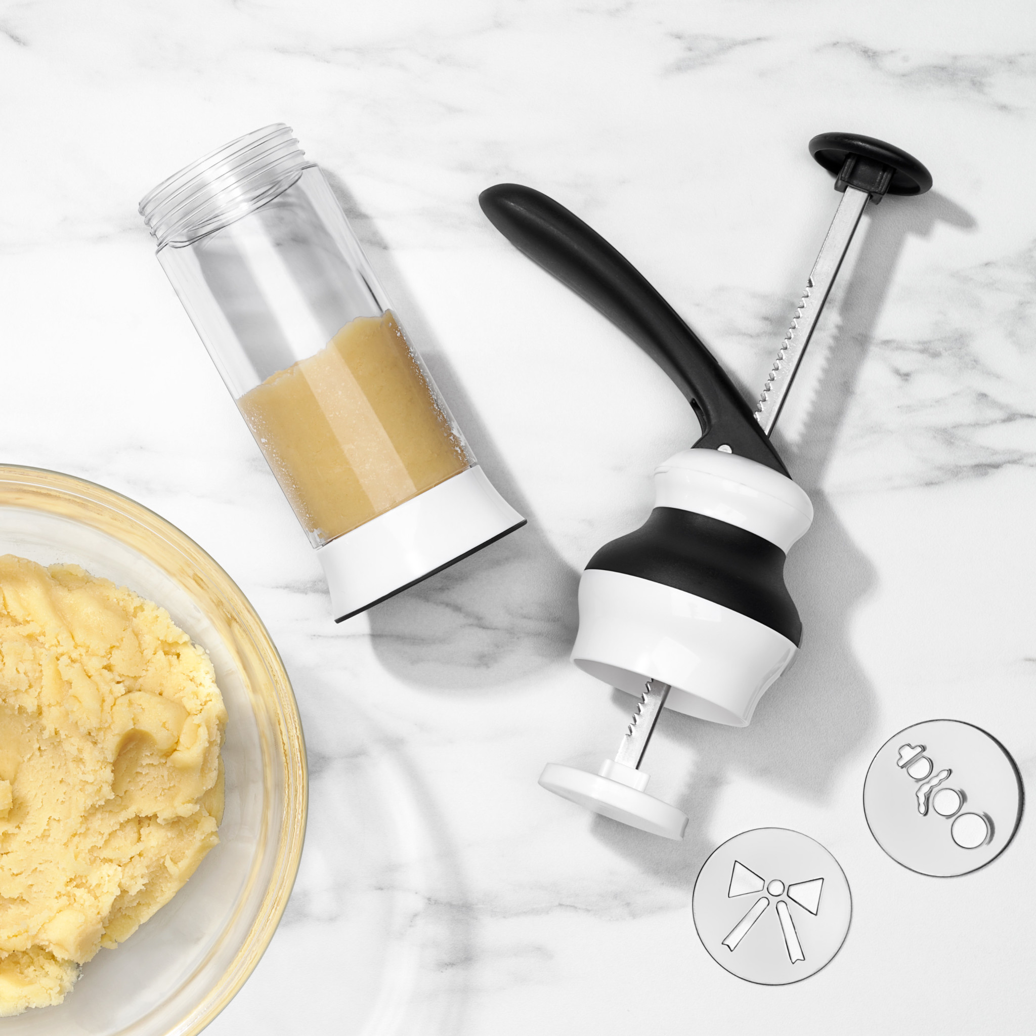 OXO's Cookie Press lets you mass-pump perfectly shaped cookie-treats -  Yanko Design