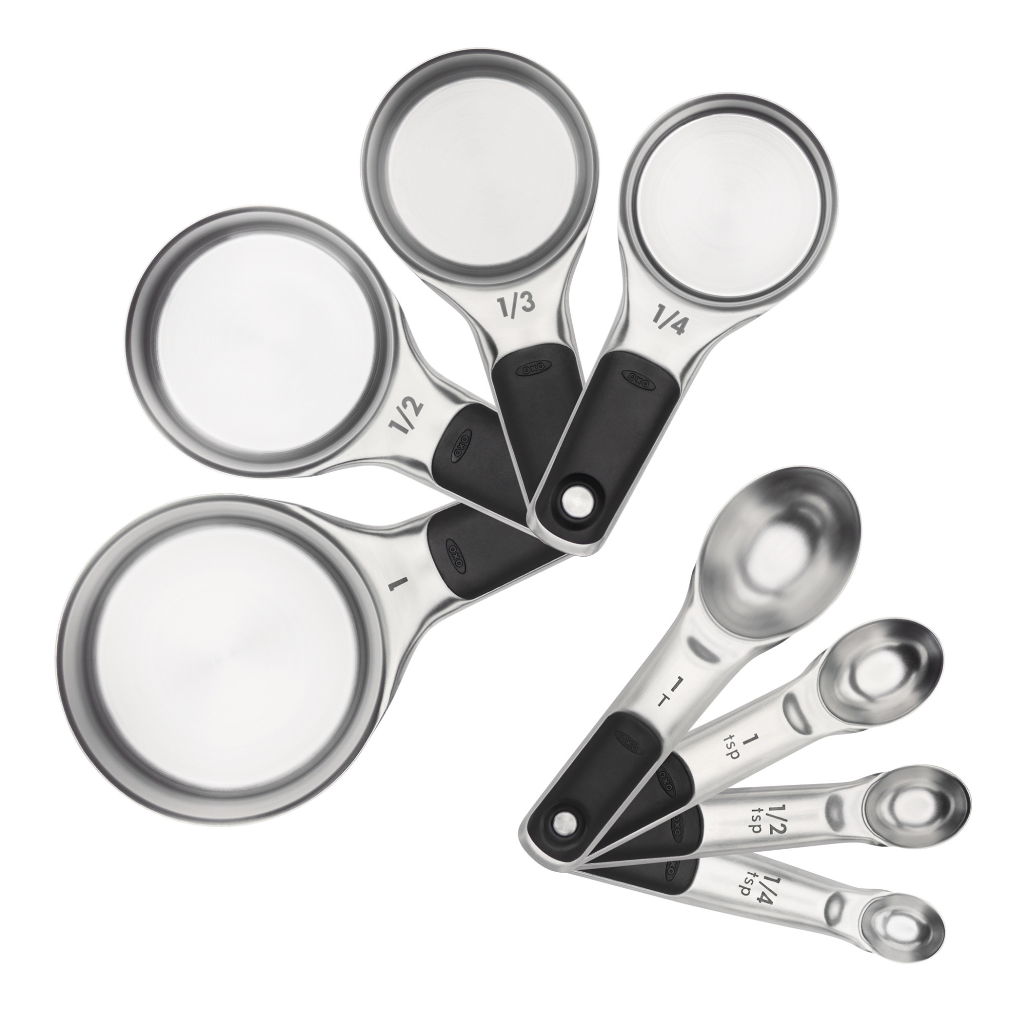 S/S Measuring Cup and Spoon Set - Creative Kitchen Fargo