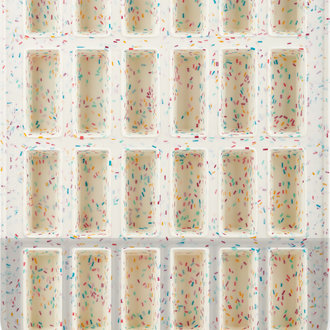 White Confetti 24 Bar Cake Pan White Confetti 24 Bar Cake Pan