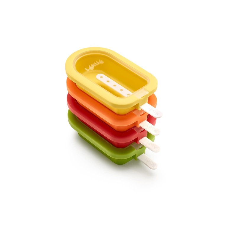 Stackable Silicone Popsicle Mold - Large - Set/4