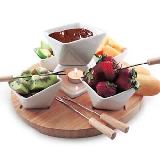Rubik 12 Pc Chocolate Fondue Set Rubik 12 Pc Chocolate Fondue Set