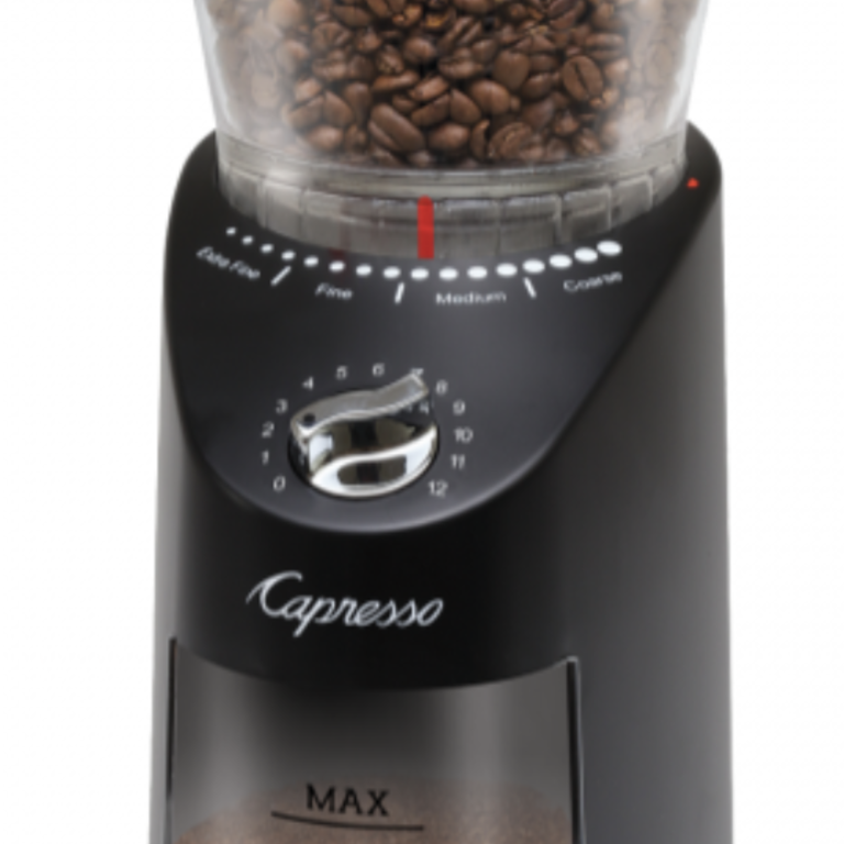 Infinity PLUS Conical Burr Coffee Grinder ABS Black