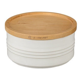 Le Creuset Canister w/Wood Lid 23 oz Le Creuset Canister w/Wood Lid 23 oz