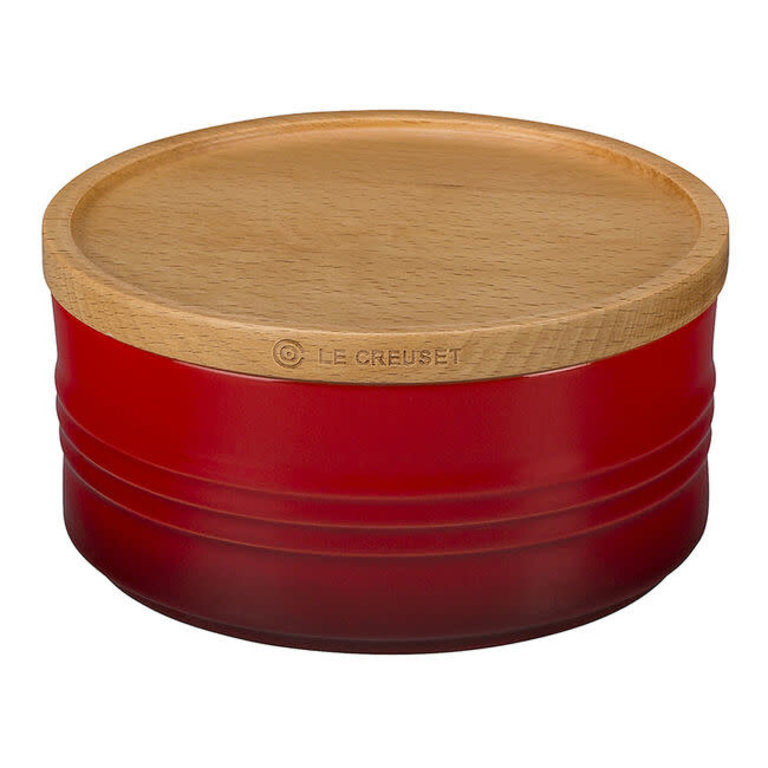 Le Creuset Canister w/Wood Lid 23 oz