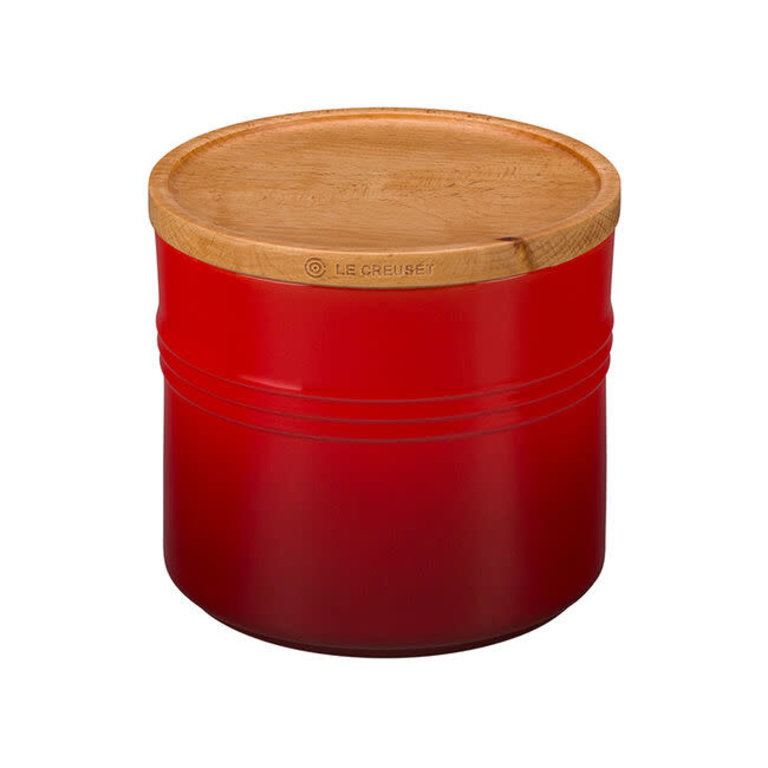 Le Creuset Canister w/Wood Lid 1.5 qt