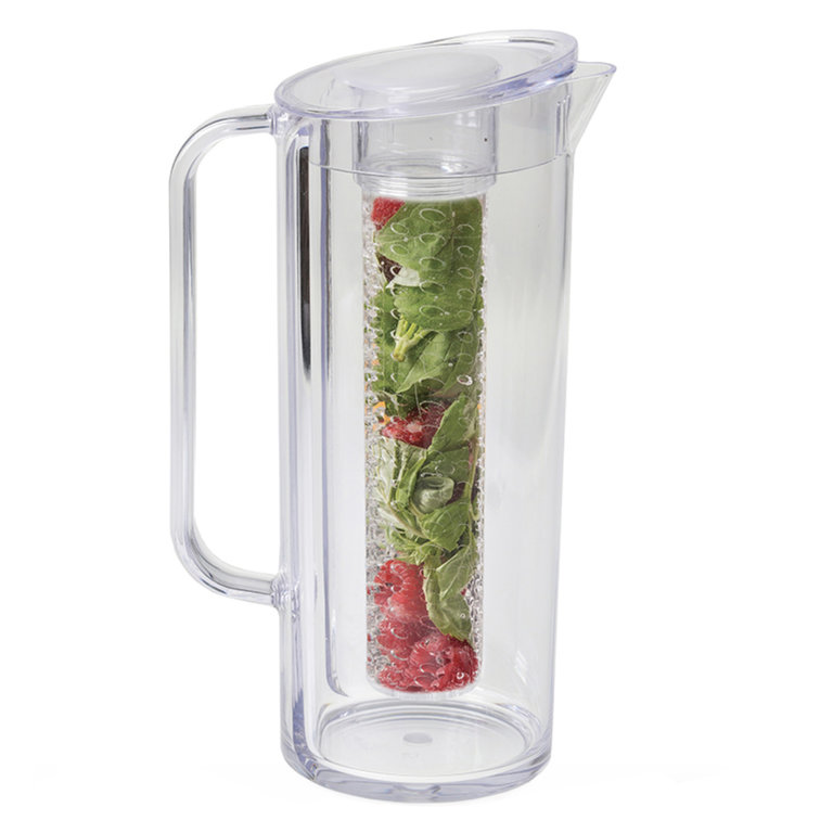Fruit Infusion Pitcher with Lid - 64 oz
