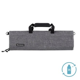 Messermeister Preservation Knife Roll 8 Pocket Heather Gray Messermeister Preservation Knife Roll 8 Pocket Heather Gray