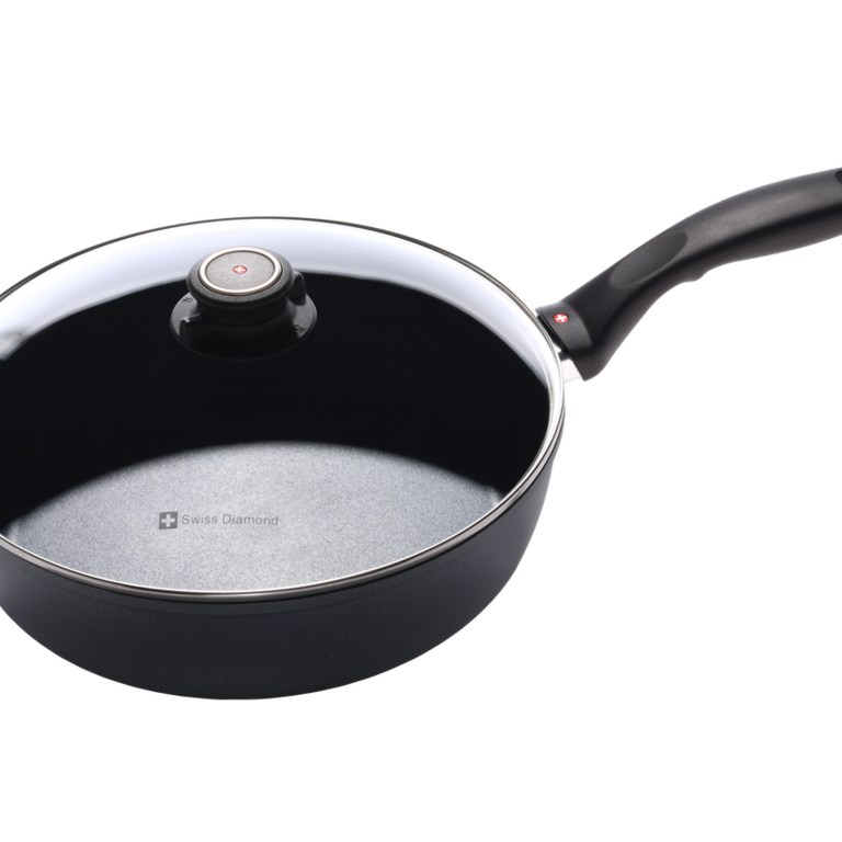 Swiss Diamond XD Saute Pan w/ Lid 10.25 in 3.8 qt