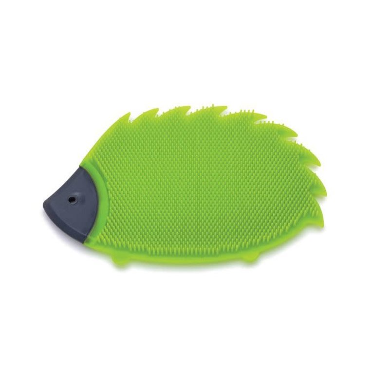 Porcupine is made out of Silicone. It's easy to flip inside out, remov