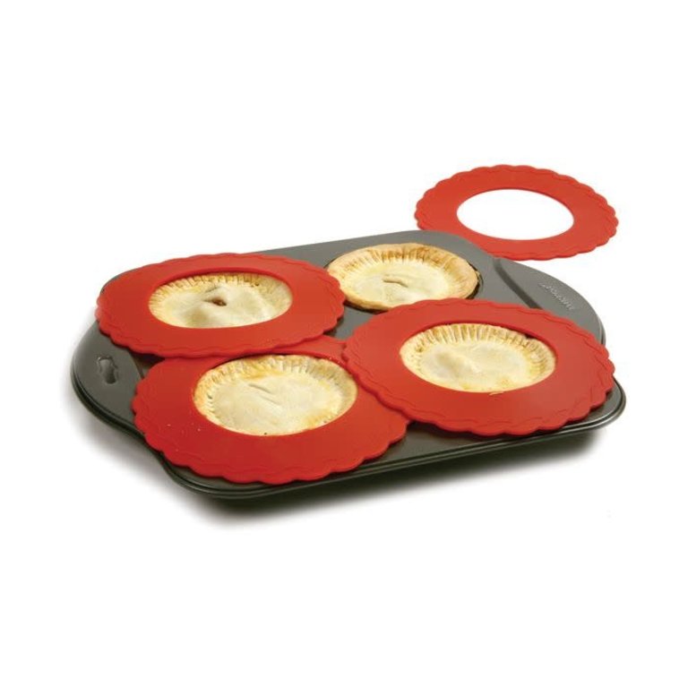 Norpro Silicone Mini Pie Pan Shields