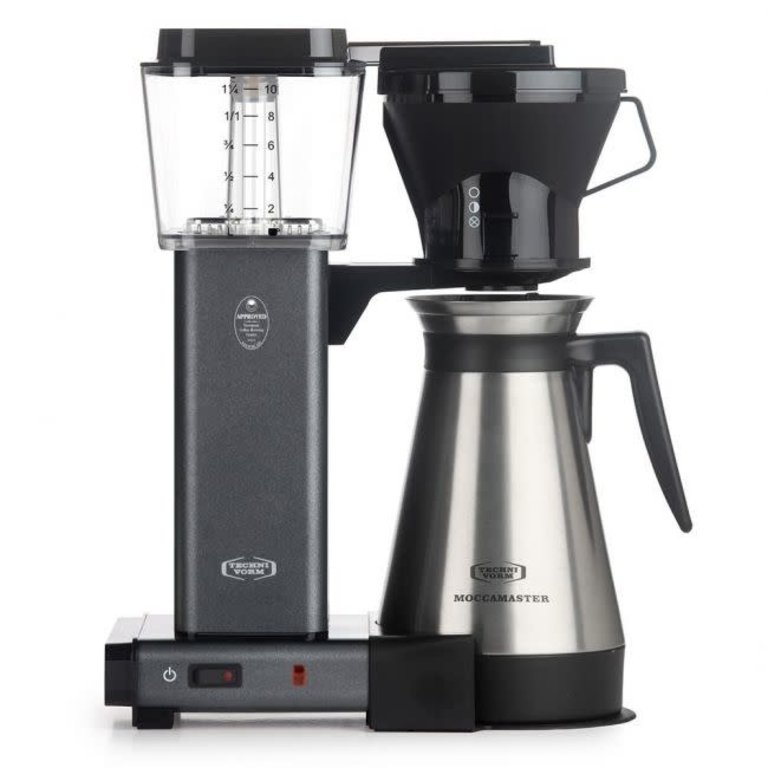 KBGT Stone Grey Automatic Drip Stop Thermal Carafe