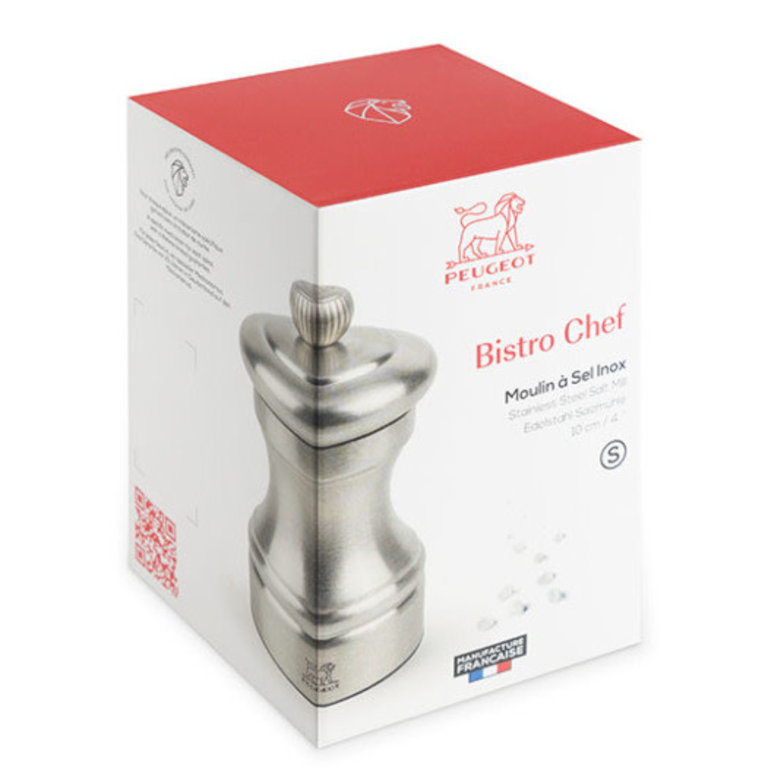 Peugeot Bistro  Chef Salt Mill S/S 4 Inch IA