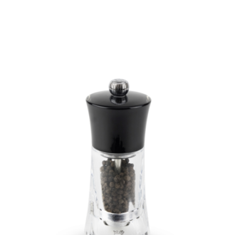 Peugeot Molene Pepper Acrylic Black And Clear 5 in Peugeot Molene Pepper Acrylic Black And Clear 5 in