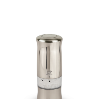 Peugeot Zeli Salt Mill Electric Abs Metal Look Peugeot Zeli Salt Mill Electric Abs Metal Look