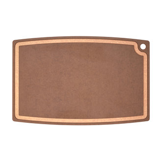 Epicurean Cutting Surfaces Gourmet Cutting Board with Groove Nutmeg Epicurean Cutting Surfaces Gourmet Cutting Board with Groove Nutmeg