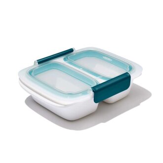 OXO Prep And Go 2c Divided Container OXO Prep And Go 2c Divided Container