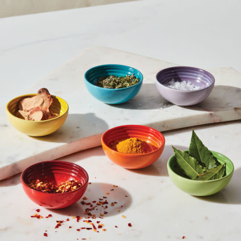 Le Creuset Colorful Pinch Bowl Set of 6