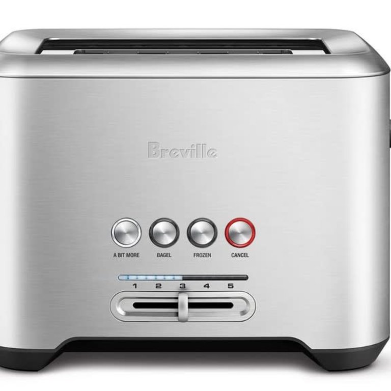 Bit More 2-Slice Toaster Stainless Steel  Get your perfect toast with  Breville - Creative Kitchen Fargo