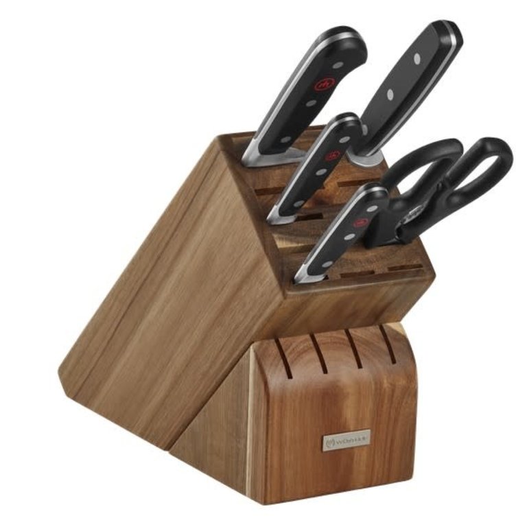 Wusthof Classic AcacIA Block 6 Pc / Starter Block