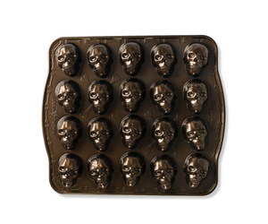 Nordic Ware Skull Pan, 6 Cavity