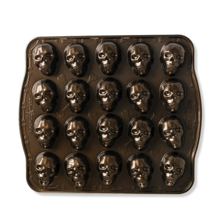 Nordic Ware Skull Bites Cakelet Pan