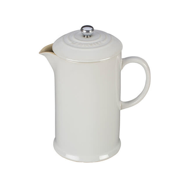 Le Creuset Stoneware 27oz. French Press, Oyster