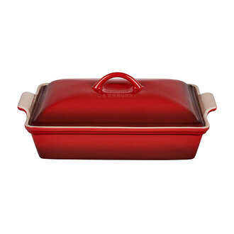 Le Creuset Heritage Covered Rectangular Casserole 4 QT Le Creuset Heritage Covered Rectangular Casserole 4 QT