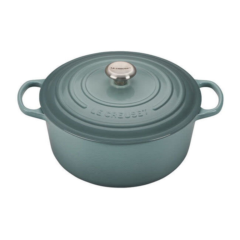 Le Creuset Signature Round 5.5-Qt. White Dutch Oven with Lid + Reviews