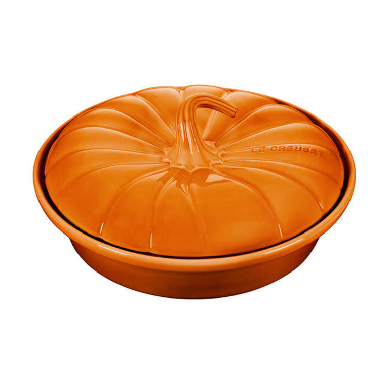 Le Creuset Pumpkin Stoneware Casserole