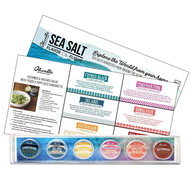 Olivelle Sea Salt Flavor Flight Set/6
