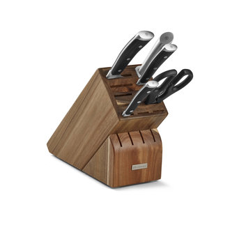 Wusthof Ikon Block 6 Pc / Starter Set AcacIA Wusthof Ikon Block 6 Pc / Starter Set AcacIA