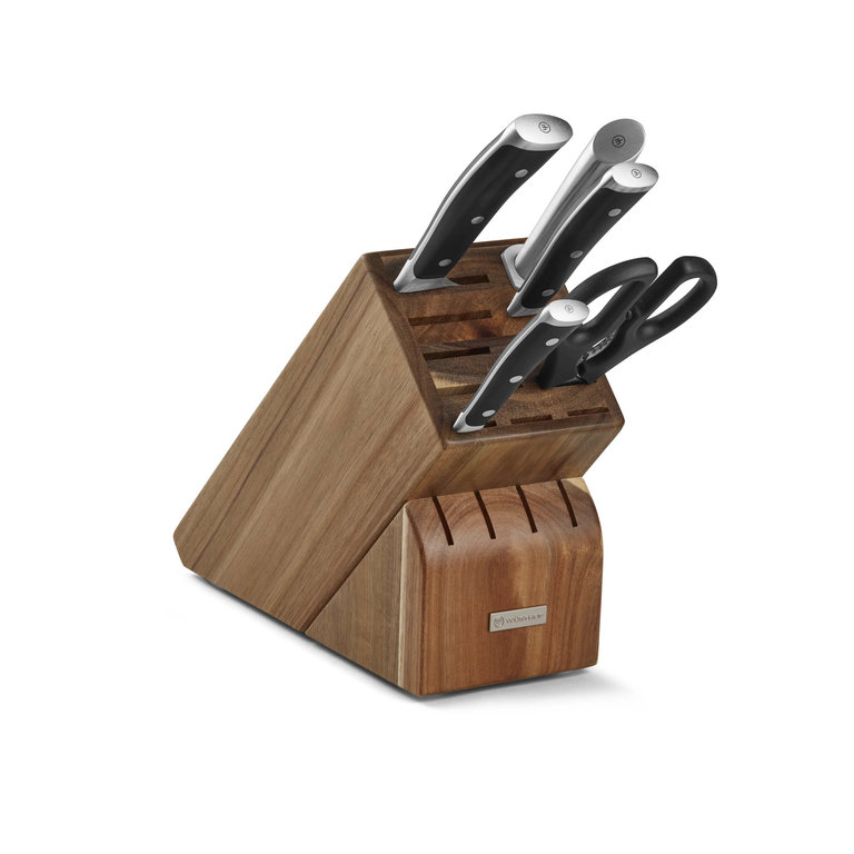 Wusthof Ikon Block 6 Pc / Starter Set AcacIA