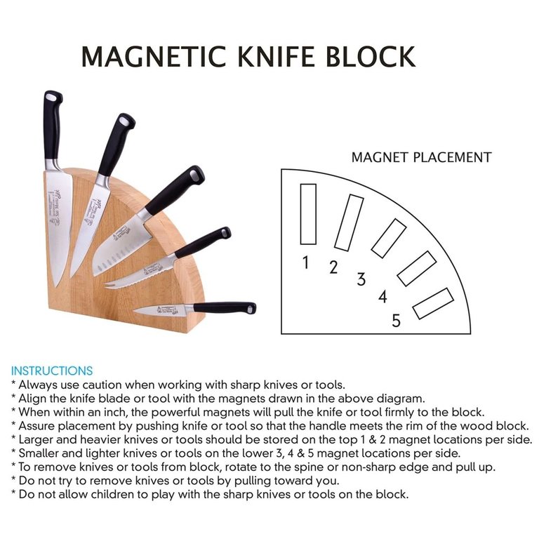 Messermeister Curved Magnet Block