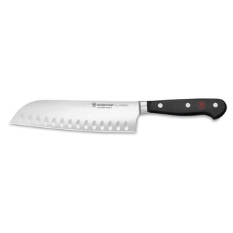Wusthof Classic Santoku Hollow Edge, 7 in Wusthof Classic Santoku Hollow Edge, 7 in