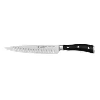Wusthof Ikon Carving Knife Hollow Edge 8 inch Wusthof Ikon Carving Knife Hollow Edge 8 inch