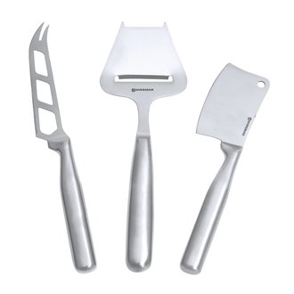 Swissmar 3 Pc Stainless Steel Knife Set Swissmar 3 Pc Stainless Steel Knife Set