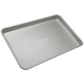 USA Pan Jelly Roll Baking Pan & Bakeable Nonstick Cooling Rack