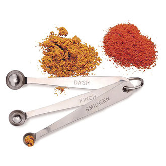 RSVP Endurance Smidgen Measuring Spoon Set/3 RSVP Endurance Smidgen Measuring Spoon Set/3