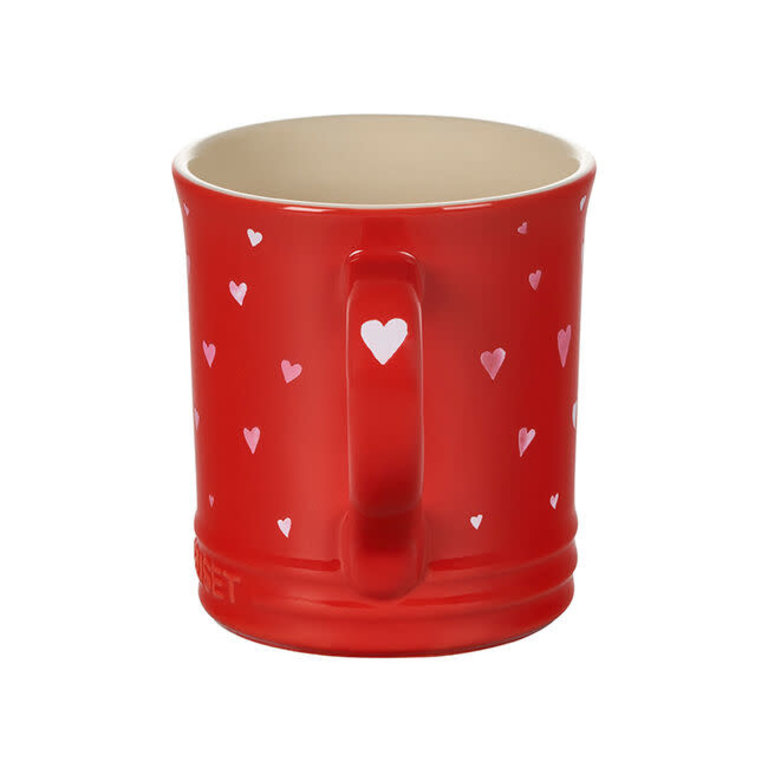 Le Creuset Mug 14 oz w/ Hearts