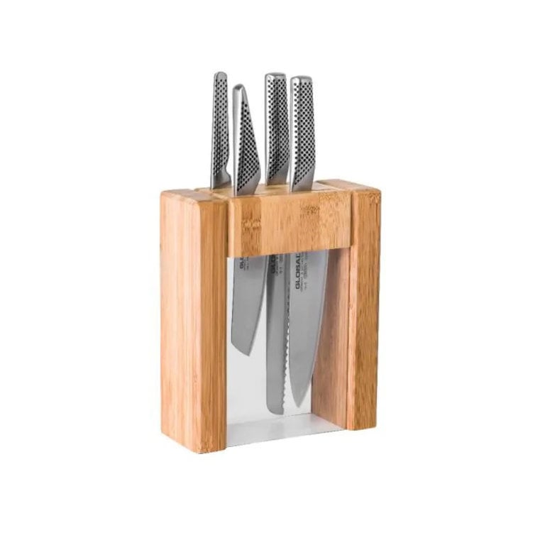 5-Piece Kitchen Knife Block Set