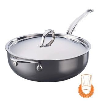 Industry 5-Ply 11-inch Stainless Steel Fry Pan - Creative Kitchen